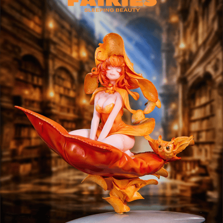 【予約販売：2027年4月～5月 お届け予定】＜送料無料 & 特別価格＞ WeArtDoing  「眠りの魔法：ポテトチップスの魔女 · クラシック」【コレクションフィギュア】