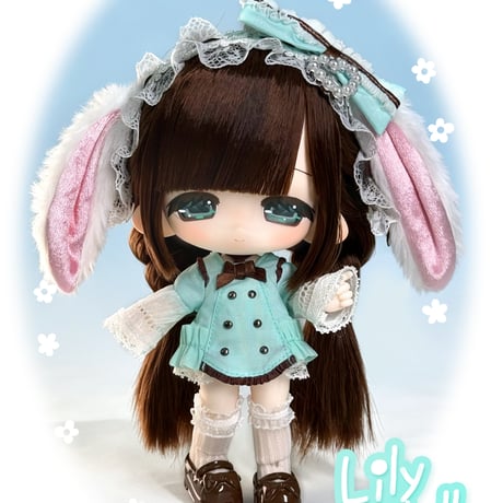【予約販売｜9月頃 お届け予定】UKI DOKI 「Mini Mili：すみっこ米粒」2頭身植毛ブラインドドールシリーズ