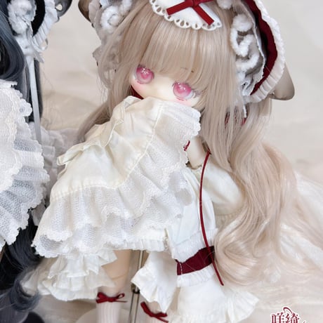 【予約販売｜2026年10月頃 お届け予定】Meki「モフモフおやすみ Fluffy Goodnight」1/4ヘッド・1/6ボディ BJD単品ドール「シンロン／ウーロン」フルセット【共通ページ】