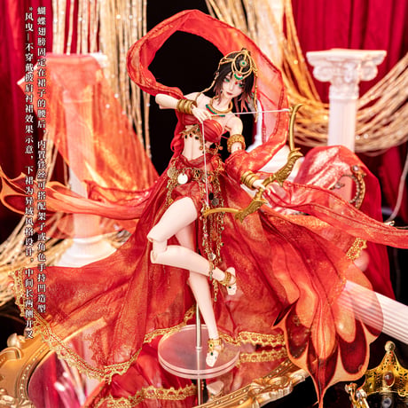 【予約販売｜10月頃 お届け予定】<初回予約受付>悸動瞬息 x WLOP「鬼刀」コラボ1/6スケールMJDブラインドドールシリーズ