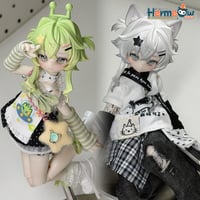 【予約販売｜2026年9月～10月頃 お届け予定】不可食用人形（Inedible Doll）「ニャニャニャ次元」1/8スケール単品ドール「宇宙ネコ／シルバーシェーデッド」フルセット【共通商品ページ】