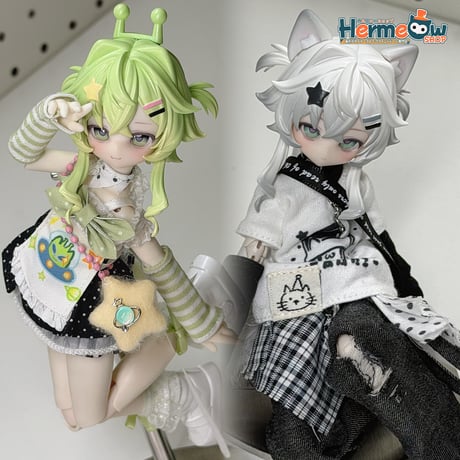 【予約販売｜2026年9月～10月頃 お届け予定】不可食用人形（Inedible Doll）「ニャニャニャ次元」1/8スケール単品ドール「宇宙ネコ／シルバーシェーデッド」フルセット【共通商品ページ】