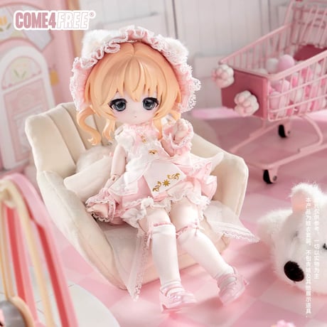 【予約販売｜9月頃 お届け予定】COME4FREE「おとぎ話：白昼夢巡り」1/6スケール 小型ドール向け ドール用の服 6点セット