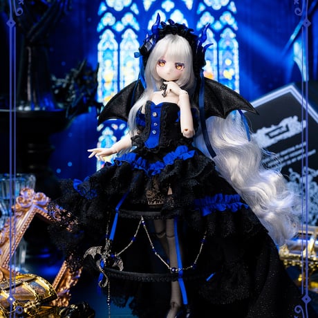 【予約販売：2026年10月～11月頃 お届け予定】光喃の語「時の隙とオルゴール」特1/6スケール植毛・入れ目タイプ単品ドール「深淵の氷焔竜・カヤナ」フルセット