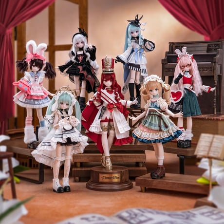 【予約販売｜11月頃 お届け予定】COME4FREE 「BONNIE(ボニーバニー)：絨絨楽章」特1/6スケール BJDブラインドドールシリーズ