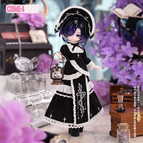 【予約販売｜8月後半 お届け予定】COME4FREE「おとぎ話：滅びの賛歌」1/8スケール 小型ドール向け ドール用の服 5点セット