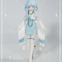 【現品販売】光予社∣LumiPUt「E-Alike∶ガールズグループ」1/8スケール単品ドール「雨娜」色違い フルセット