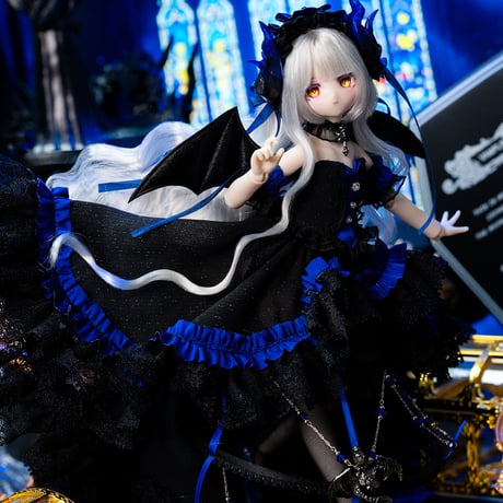 【予約販売：2026年10月～11月頃 お届け予定】光喃の語「時の隙とオルゴール」特1/6スケール植毛・入れ目タイプ単品ドール「深淵の氷焔竜・カヤナ」フルセット