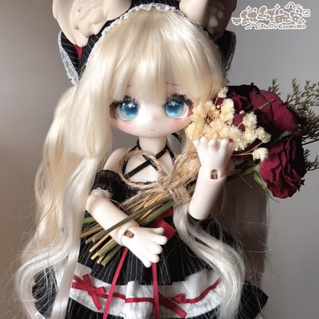 【予約販売｜8月～9月頃 お届け予定】<公式初回予約特典付>Meki「モクモクおやすみ Fluffy Goodnight」1/4ヘッド・1/6ボディ BJDブラインドドールシリーズ