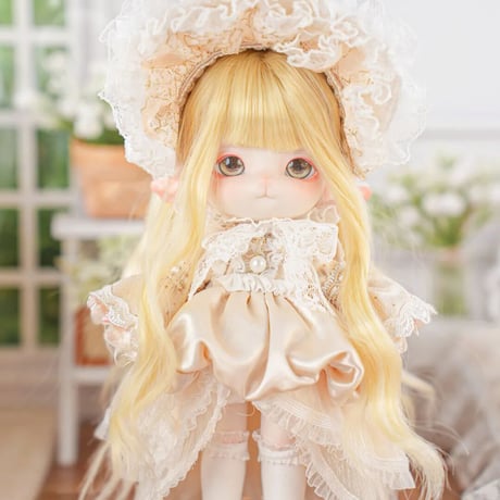 【予約販売｜8月頃 お届け予定】PINYUN DESIGNS 「MiMiA（ミミア）：リア・詠唱／リア・未眠」数量限定・MJD関節単品ドールフルセント＜専用お出かけ用ドールバッグ付き＞