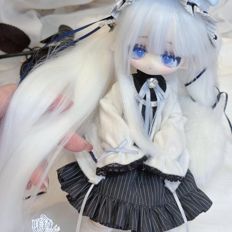 【予約販売｜8月～9月頃 お届け予定】<公式初回予約特典付>Meki「モクモクおやすみ Fluffy Goodnight」1/4ヘッド・1/6ボディ BJDブラインドドールシリーズ