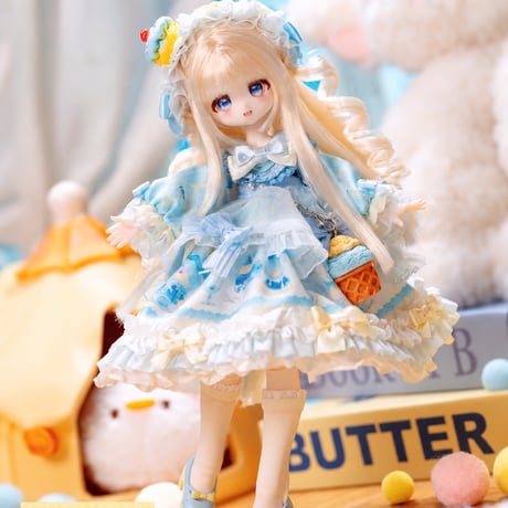 【予約販売｜2026年11～12月頃お届け予定】<初回予約特典付き版あり>悸動瞬息「未語集（MomoTale）｜終わらない幻夢集」1/8スケール・植毛＆入れ目タイプMJDブラインドドールシリーズ