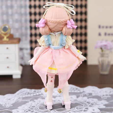 【予約販売：2026年9月頃 お届け予定】<初回予約特別価格>Oi studio 「スイーツパーティー」小型ドール向け ドール用の服 7点セット