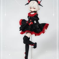 【現品販売】光予社∣LumiPUt「E-Alike∶ガールズグループ」1/8スケール単品ドール「花娜」色違い フルセット