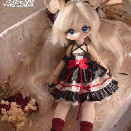 【予約販売｜8月～9月頃 お届け予定】<公式初回予約特典付>Meki「モクモクおやすみ Fluffy Goodnight」1/4ヘッド・1/6ボディ BJDブラインドドールシリーズ