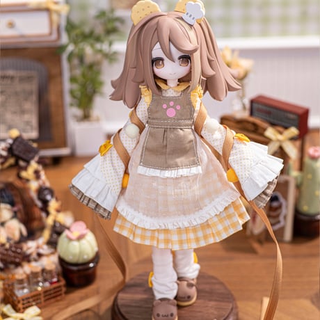 【予約販売｜12月頃 お届け予定】<公式初回予約特典付>Kako Lab「菓子工房」特1/6スケールBJDブラインドドールシリーズ