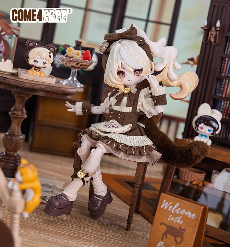 現品販売】COME4FREE「スイーツシリーズ：キャラメルニャンココア」1/8