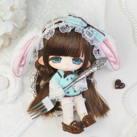 【予約販売｜9月頃 お届け予定】UKI DOKI 「Mini Mili：すみっこ米粒」2頭身植毛ブラインドドールシリーズ