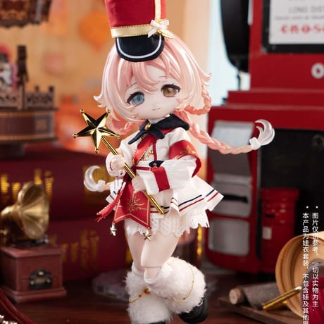 【予約販売｜9月頃 お届け予定】COME4FREE「童話シリーズ：冠羽の礼序」1/6スケール 小型ドール向け ドール用の服 8点セット