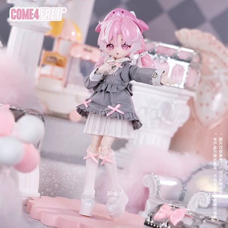 【予約販売｜8月頃 お届け予定】COME4FREE「日常シリーズ：霧鏡のソナタ」1/8スケール 小型ドール向け ドール用の服 3点セット