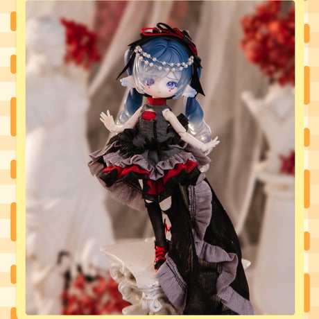 【予約販売：8月頃 お届け予定】PENNY'S BOX  「LULUYA：交響詩」 1/8スケール BJD球体関節可動ドールボディ 「B09 ライトシュガー体」単品【平胸/大胸 選び可能】