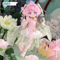 【予約販売｜8月後半 お届け予定】COME4FREE「国風シリーズ：桃花爛漫」1/12スケール 小型ドール向け ドール用の服 8点セット