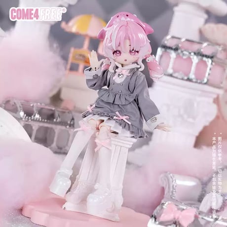 【予約販売｜8月頃 お届け予定】COME4FREE「日常シリーズ：霧鏡のソナタ」1/8スケール 小型ドール向け ドール用の服 3点セット
