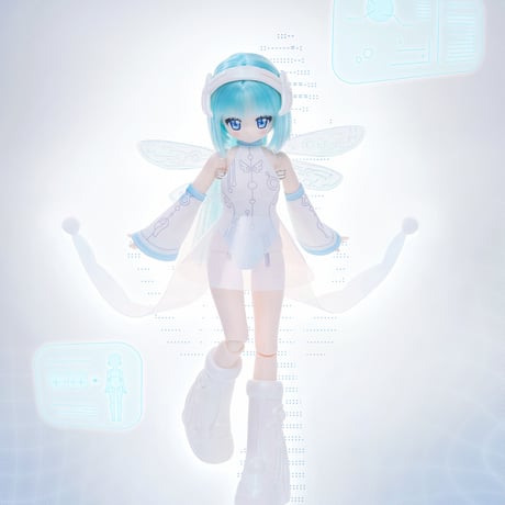 【予約販売｜2026年8月後半～9月前半 お届け予定】Unveiled Door「星希島｜シンシーランド」特1/6スケール 植毛タイプ単品ドール「生命体001」フルセット