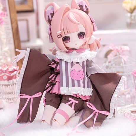 【予約販売｜12月頃 お届け予定】<公式初回予約特典付>Kako Lab「菓子工房」特1/6スケールBJDブラインドドールシリーズ