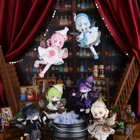 【予約販売：2026年8月頃 お届け予定】<公式限定初回予約特典付き>PENNY'S BOX「ウミ：魔法薬工房」1/8スケール BJDブラインドドール シリーズ