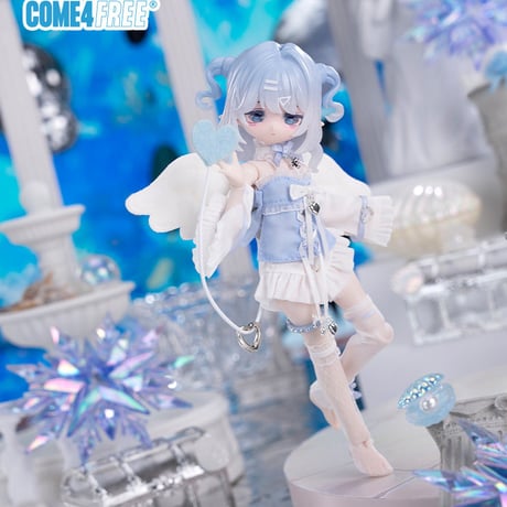 【現品販売】COME4FREE「スイーツシリーズ：艶めく想い」1/8スケール 小型ドール向け ドール用の服 7点セット