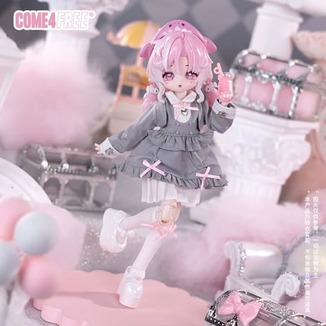 【予約販売｜8月頃 お届け予定】COME4FREE「日常シリーズ：霧鏡のソナタ」1/8スケール 小型ドール向け ドール用の服 3点セット