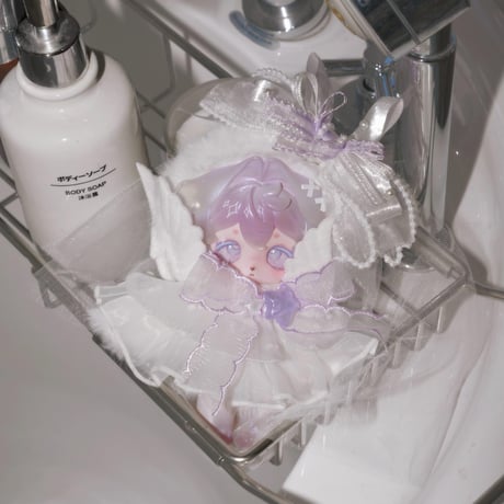 【予約販売｜11月～12月頃 お届け予定】Ft. Fire x Mipaw（ミーパ）「花棲みの童話」 ぬいぐるみマスコット シリーズ