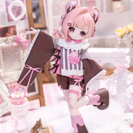 【予約販売｜12月頃 お届け予定】<公式初回予約特典付>Kako Lab「菓子工房」特1/6スケールBJDブラインドドールシリーズ