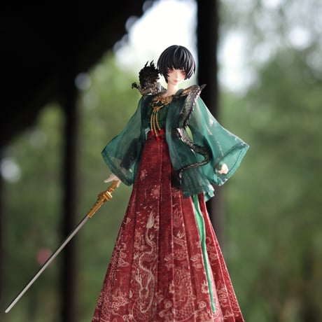 【予約販売｜10月頃 お届け予定】<初回予約受付>悸動瞬息 x WLOP「鬼刀」コラボ1/6スケールMJDブラインドドールシリーズ