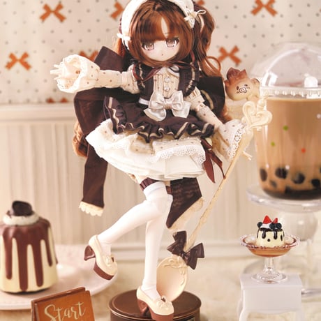 【予約販売｜2026年10月～11月頃 お届け予定】＜初回予約特別価格＞「時序回音 KIKURA2：二十四節気グルメ」1/8スケール 植毛・入れ目タイプ単品ドール「大暑」フルセット