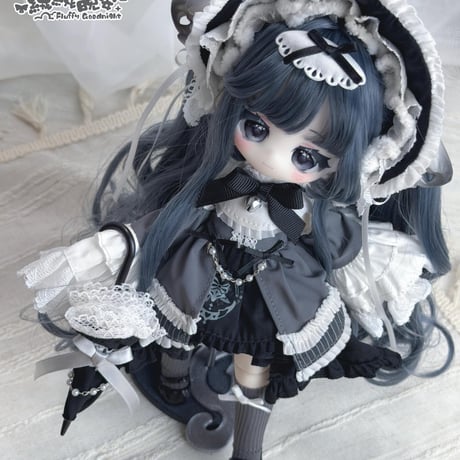 【予約販売｜2026年10月頃 お届け予定】Meki「モフモフおやすみ Fluffy Goodnight」1/4ヘッド・1/6ボディ BJD単品ドール「シンロン／ウーロン」フルセット【共通ページ】