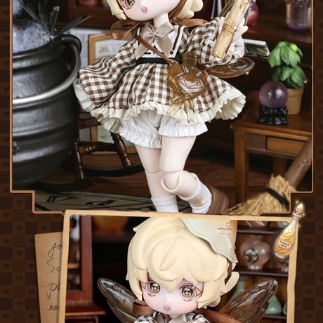 【予約販売：2026年8月頃 お届け予定】<公式限定初回予約特典付き>PENNY'S BOX「ウミ：魔法薬工房」1/8スケール BJDブラインドドール シリーズ