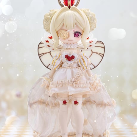 【予約販売｜2027年3月～4月頃 お届け予定】<単品・個別販売>「星光礼賛」1/12スケールBJD関節単品ドール「ローズリーフ ｜ローズ・グラスウィング」フルセット