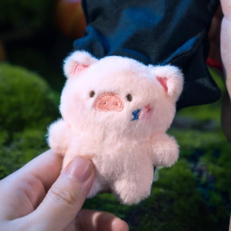 【予約販売：10月頃 お届け予定】TOYZEROPLUS × CICI’S STORY 子豚LULU「ホラーストーリーシリーズ：変身ちびゴースト」 ぬいぐるみ シリーズ