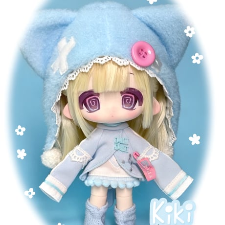 【予約販売｜9月頃 お届け予定】UKI DOKI 「Mini Mili：すみっこ米粒」2頭身植毛ブラインドドールシリーズ