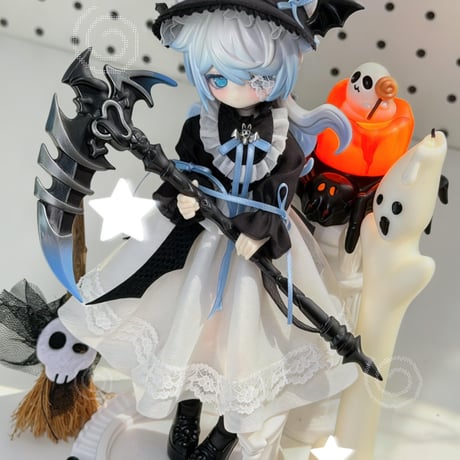 【予約販売｜11月 お届け予定】不可食用人形「ルナロア｜月光メルヘン物語2：古城の旧日の残響」1/8スケール単品ドール「カボチャの使者 Jerry/幽霊の導き手 Lily」フルセット【共通ページ】