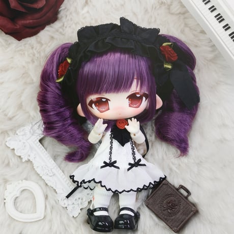 【予約販売｜9月頃 お届け予定】UKI DOKI 「Mini Mili：すみっこ米粒」2頭身植毛ブラインドドールシリーズ