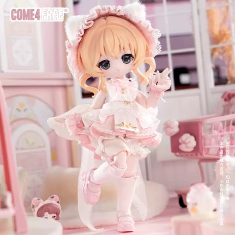 【予約販売｜9月頃 お届け予定】COME4FREE「おとぎ話：白昼夢巡り」1/6スケール 小型ドール向け ドール用の服 6点セット