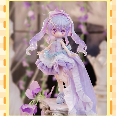 【予約販売：8月頃 お届け予定】PENNY'S BOX  「LULUYA：交響詩」 1/8スケール BJD球体関節可動ドールボディ 「B09 ライトシュガー体」単品【平胸/大胸 選び可能】