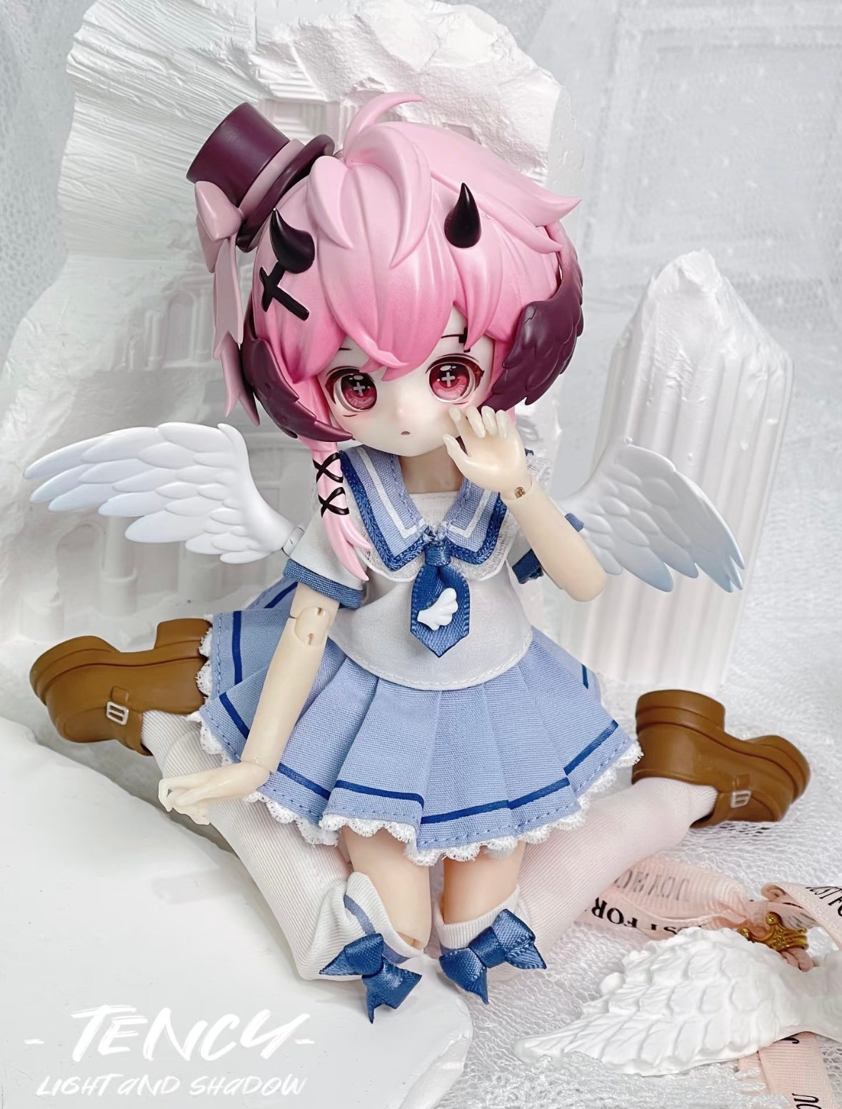 現品販売】TENCYスタジオ「セーラー制服」小型ドール向け ドール用の服