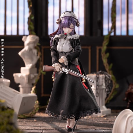 【予約販売｜12月～1月頃 お届け予定】NEO EDEN TOYS x Eden Industry「黒鉄レクイエム2：楽園の黄昏」MJDブランドドール 布製衣装アクションフィギュア シリーズ