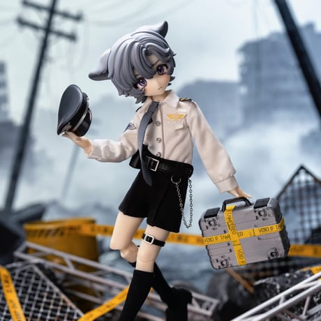【予約販売｜2026年11～12月頃お届け予定】MiraiDolls「BOXED FURRY∣箱入りファーリー」1/8スケール「空の貴公子」単品ドールフルセット