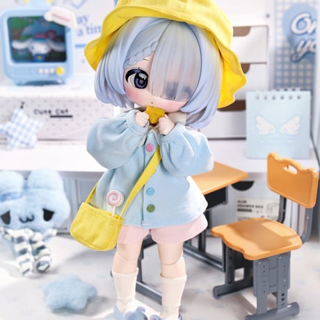 【予約販売｜2027年7月頃 お届け予定】「AstroHoney｜星の萌えっ子たち」1/3ヘッド・1/6ボディ 三頭身BJDブラインドドールシリーズ