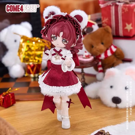 【予約販売｜8月頃 お届け予定】COME4FREE「おとぎ話：朝の回響」1/12スケール 小型ドール向け ドール用の服 6点セット